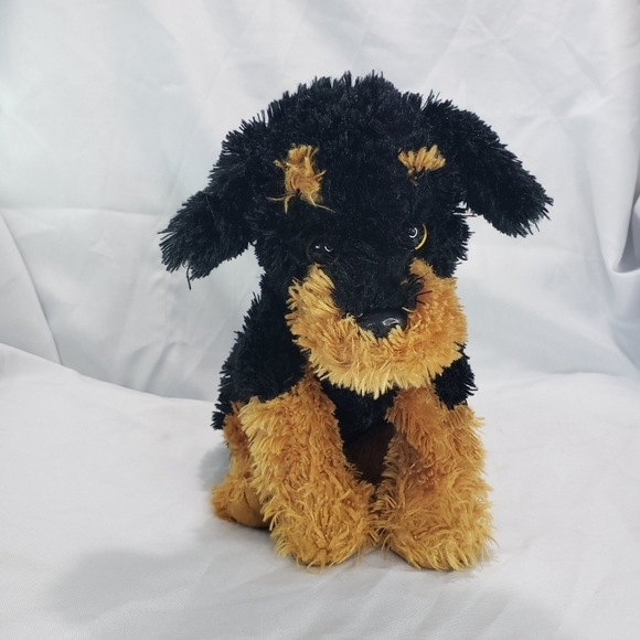 🌞SOLD🌞 TY Classic Brutus Rottweiler Dog Plush Toy 12 Inch 2010 Black Brown - Picture 1 of 11